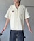 ワッペンドビー半袖開襟シャツ