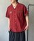 ワッペンドビー半袖開襟シャツ
