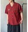 ワッペンドビー半袖開襟シャツ