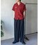 ワッペンドビー半袖開襟シャツ