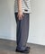 接触冷感タックワイドスラックス