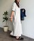 【U.S. POLO ASSN.】ワッフルヘンリーワンピース