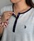 【U.S. POLO ASSN.】ワッフルヘンリーワンピース