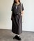 【U.S. POLO ASSN.】ワッフルヘンリーワンピース