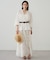 【Loungedress】【INDIA】ギャザーティアードレーススカート