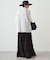 【Loungedress】【INDIA】ギャザーティアードレーススカート