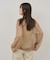【Kastane】【WHIMSIC】シアーボーダーヘンリーネックプルオーバー