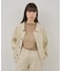 【Kastane】【WHIMSIC】シアーボーダーヘンリーネックプルオーバー