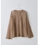 【Kastane】【WHIMSIC】シアーボーダーヘンリーネックプルオーバー