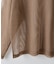 【Kastane】【WHIMSIC】シアーボーダーヘンリーネックプルオーバー