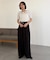 【CAPRICIEUX LE'MAGE】レースノット5分袖トップス