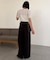 【CAPRICIEUX LE'MAGE】レースノット5分袖トップス