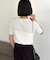 【CAPRICIEUX LE'MAGE】レースノット5分袖トップス