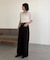 【CAPRICIEUX LE'MAGE】レースノット5分袖トップス