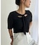 【CAPRICIEUX LE'MAGE】レースノット5分袖トップス
