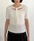 【CAPRICIEUX LE'MAGE】レースノット5分袖トップス
