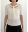 【CAPRICIEUX LE'MAGE】レースノット5分袖トップス