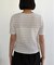 【CAPRICIEUX LE'MAGE】レースノット5分袖トップス