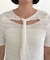 【CAPRICIEUX LE'MAGE】レースノット5分袖トップス