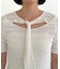 【CAPRICIEUX LE'MAGE】レースノット5分袖トップス