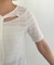 【CAPRICIEUX LE'MAGE】レースノット5分袖トップス