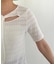 【CAPRICIEUX LE'MAGE】レースノット5分袖トップス