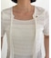 【CAPRICIEUX LE'MAGE】レースノット5分袖トップス