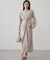 【Loungedress】ツイストVネックワンピース