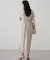 【Loungedress】ツイストVネックワンピース