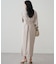 【Loungedress】ツイストVネックワンピース