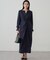 【Loungedress】ツイストVネックワンピース