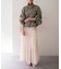 【Loungedress】シアープリーツスカート