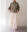 【Loungedress】シアープリーツスカート