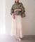 【Loungedress】シアープリーツスカート