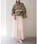 【Loungedress】シアープリーツスカート