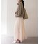 【Loungedress】シアープリーツスカート