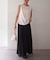 【Loungedress】シアープリーツスカート