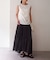 【Loungedress】シアープリーツスカート