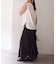 【Loungedress】シアープリーツスカート