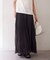 【Loungedress】シアープリーツスカート