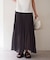 【Loungedress】シアープリーツスカート
