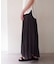 【Loungedress】シアープリーツスカート