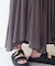【Loungedress】シアープリーツスカート