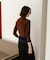 【SHENERY】シアー襟付きニット＆タンクSET