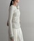 【Loungedress】シアーリブヘンリーニット