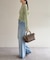 【Loungedress】シアーリブヘンリーニット