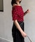ドットドレープTシャツ
