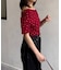 ドットドレープTシャツ
