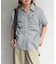 【U.S. POLO ASSN.】シャーリング半袖シャツ