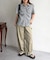 【U.S. POLO ASSN.】シャーリング半袖シャツ